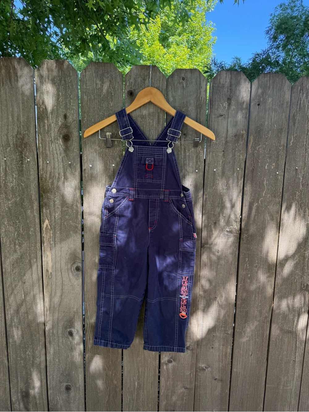 Vintage Elmo Sesame Street Overalls